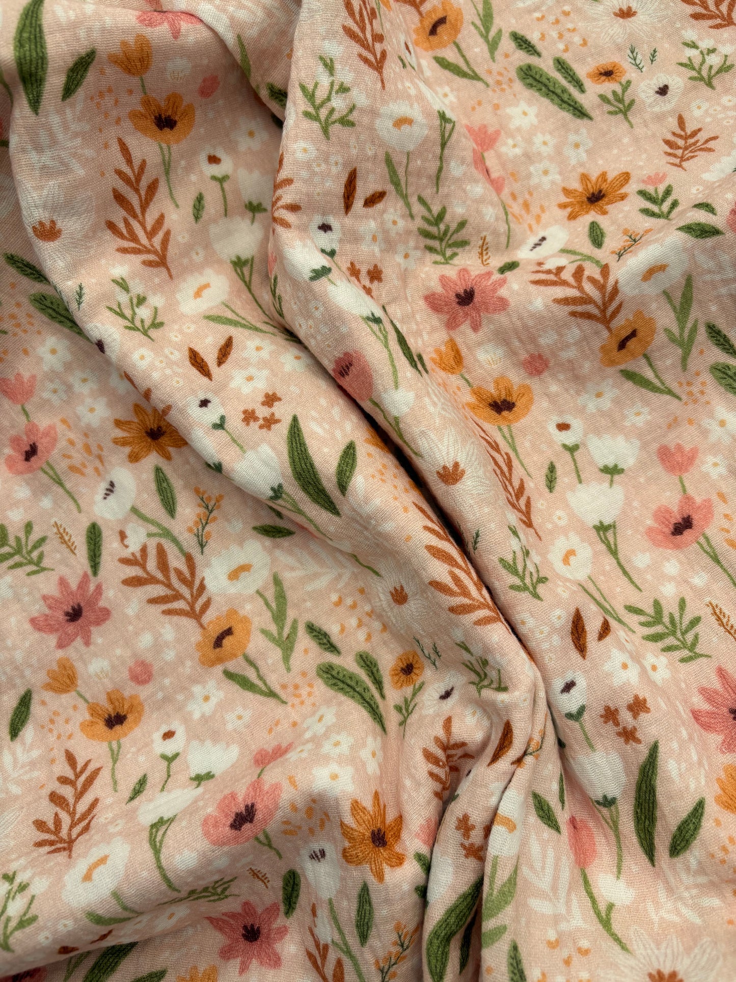LARGE BLANKET - FLUFFY AND DOUBLE MUSLIN