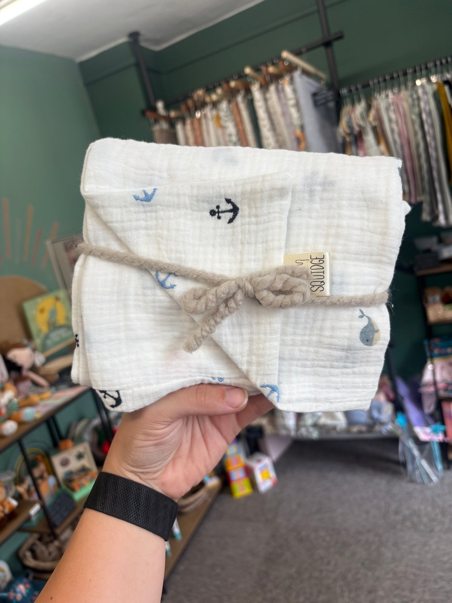 PRE MADE MIDI DOUBLE MUSLIN BLANKET