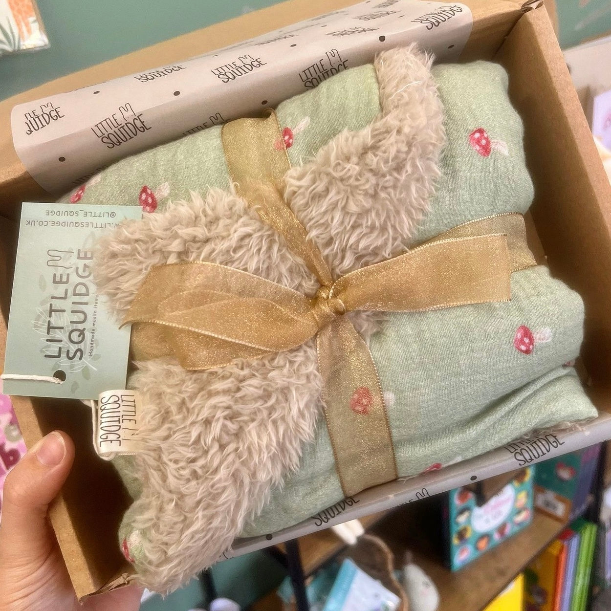 MIDI BLANKET - FLUFFY AND DOUBLE MUSLIN
