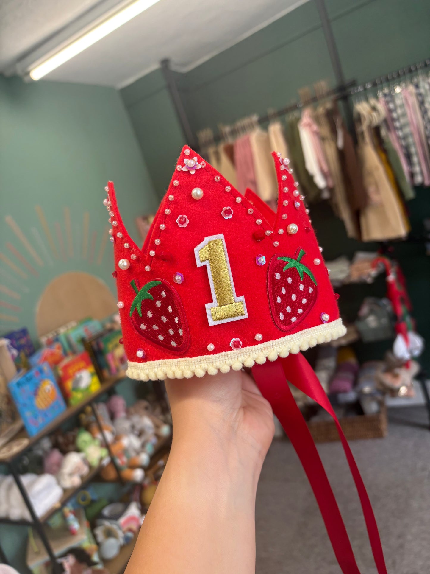 HAND DECORATED BIRTHDAY CROWNS