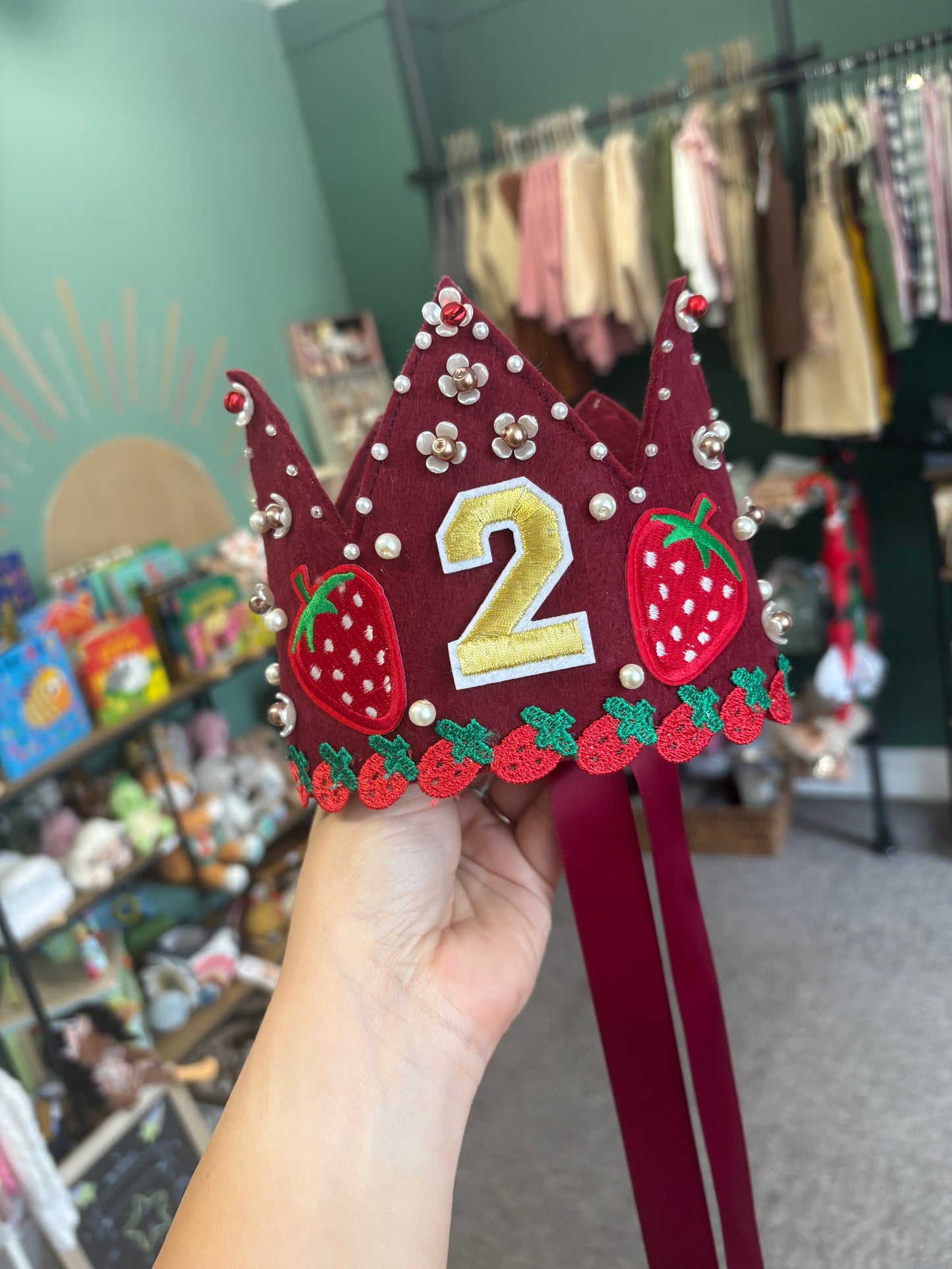 HAND DECORATED BIRTHDAY CROWNS