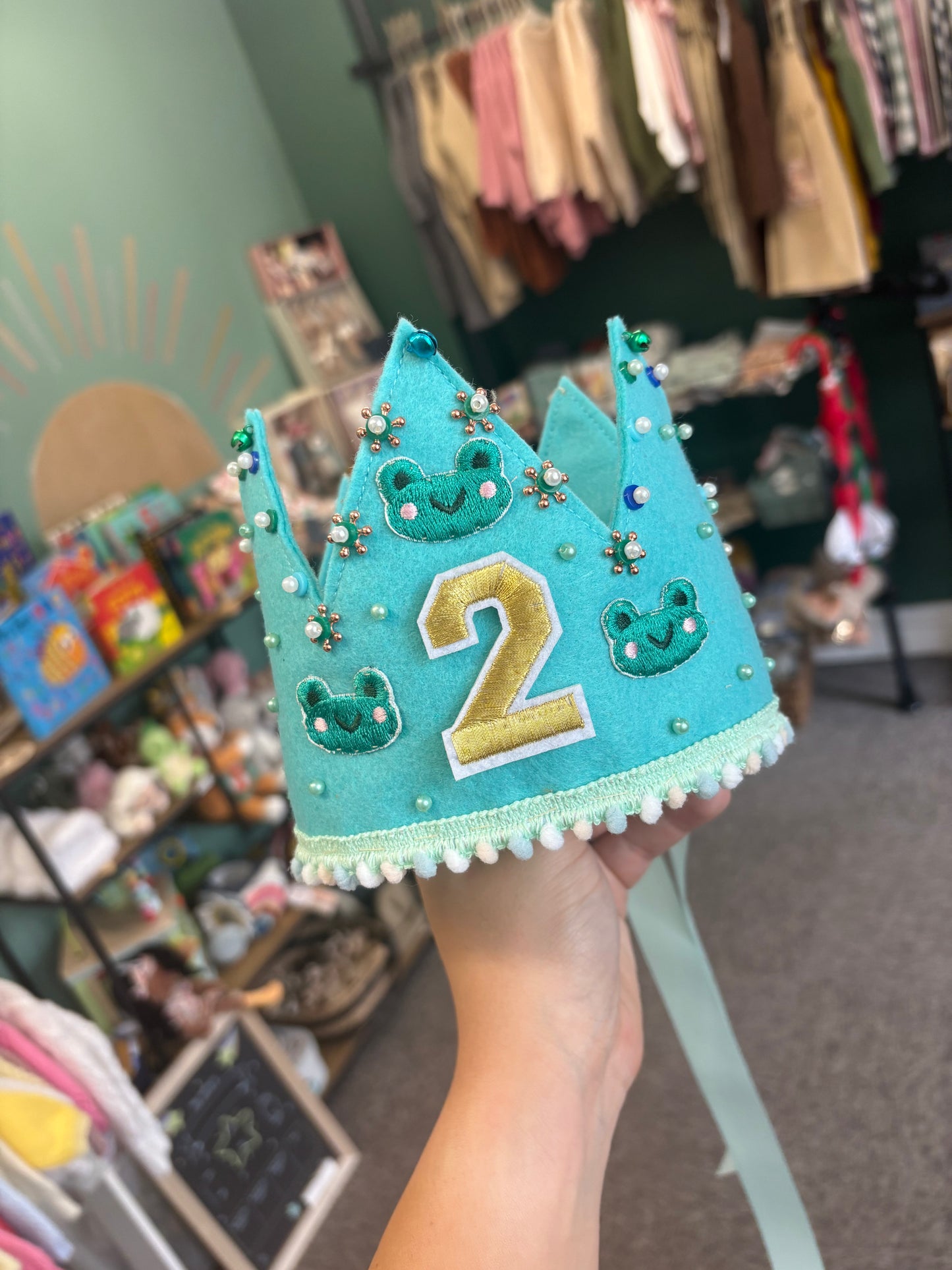 HAND DECORATED BIRTHDAY CROWNS