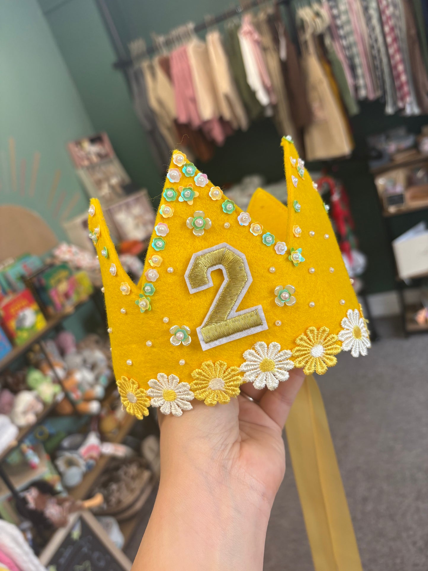 HAND DECORATED BIRTHDAY CROWNS