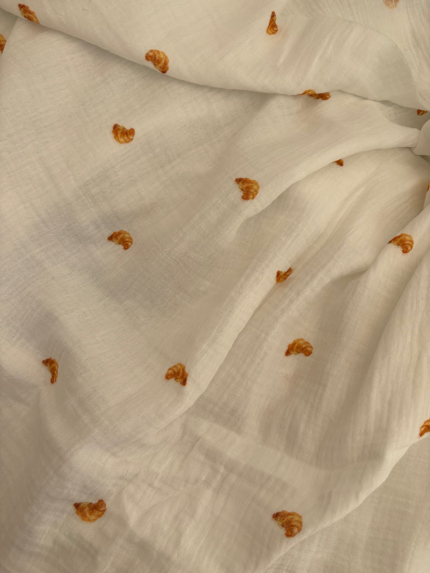 LARGE BLANKET - FLUFFY AND DOUBLE MUSLIN
