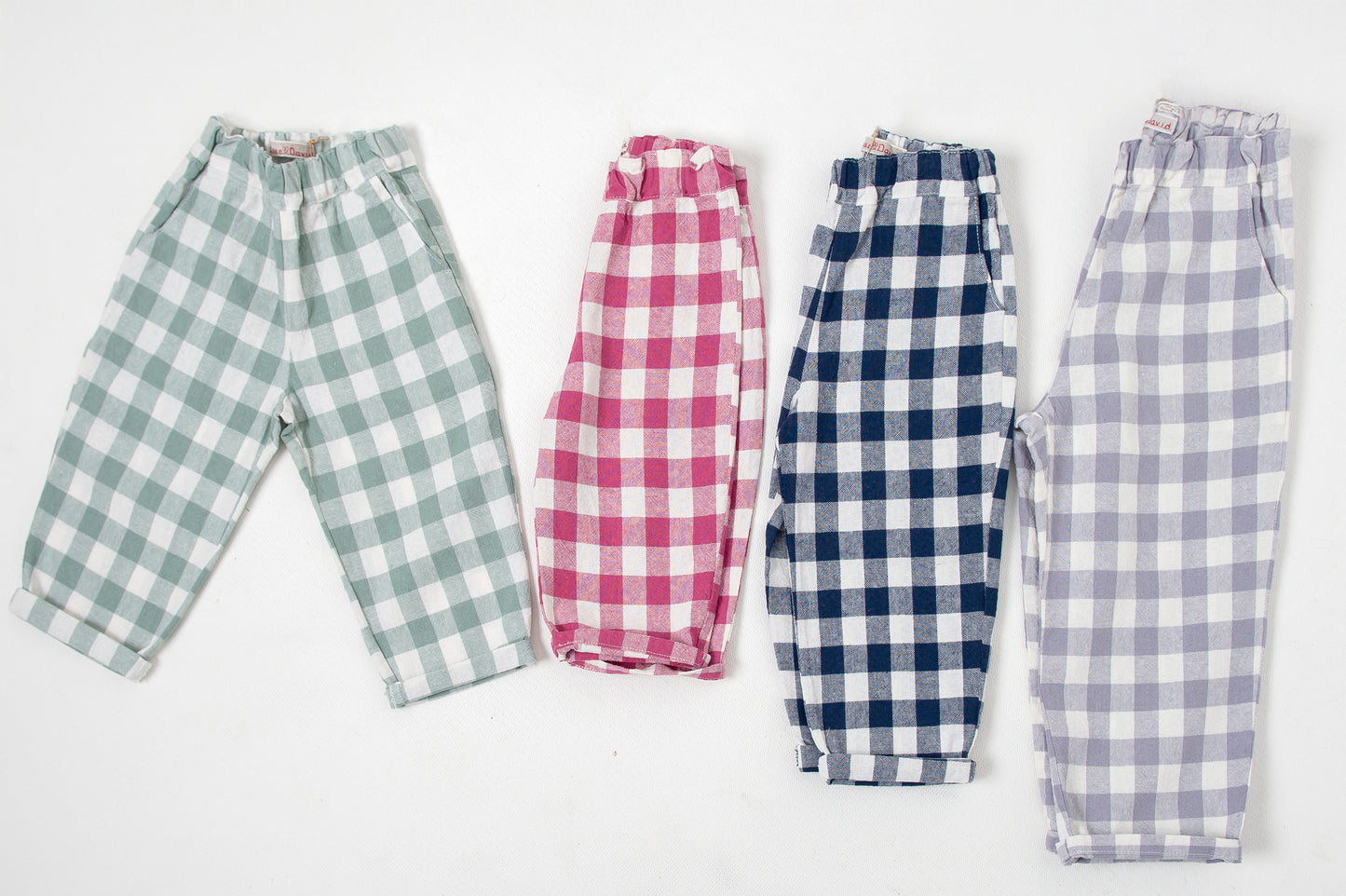 ROSE AND DAVID - CHECKED TROUSERS
