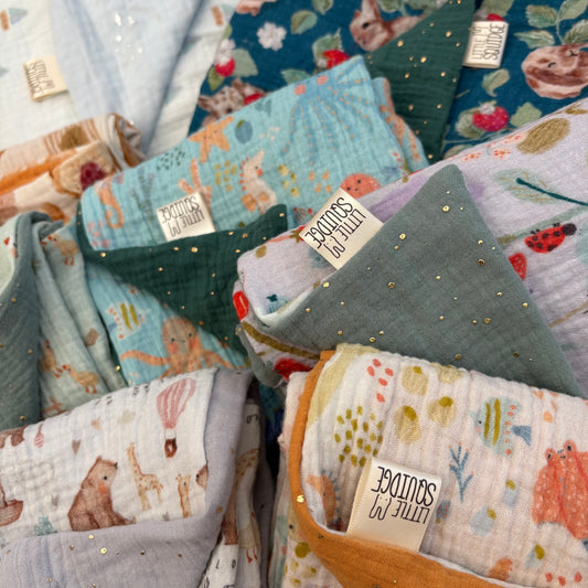 SUMMER PRE MADE DROP - DOUBLE MUSLIN BLANKETS