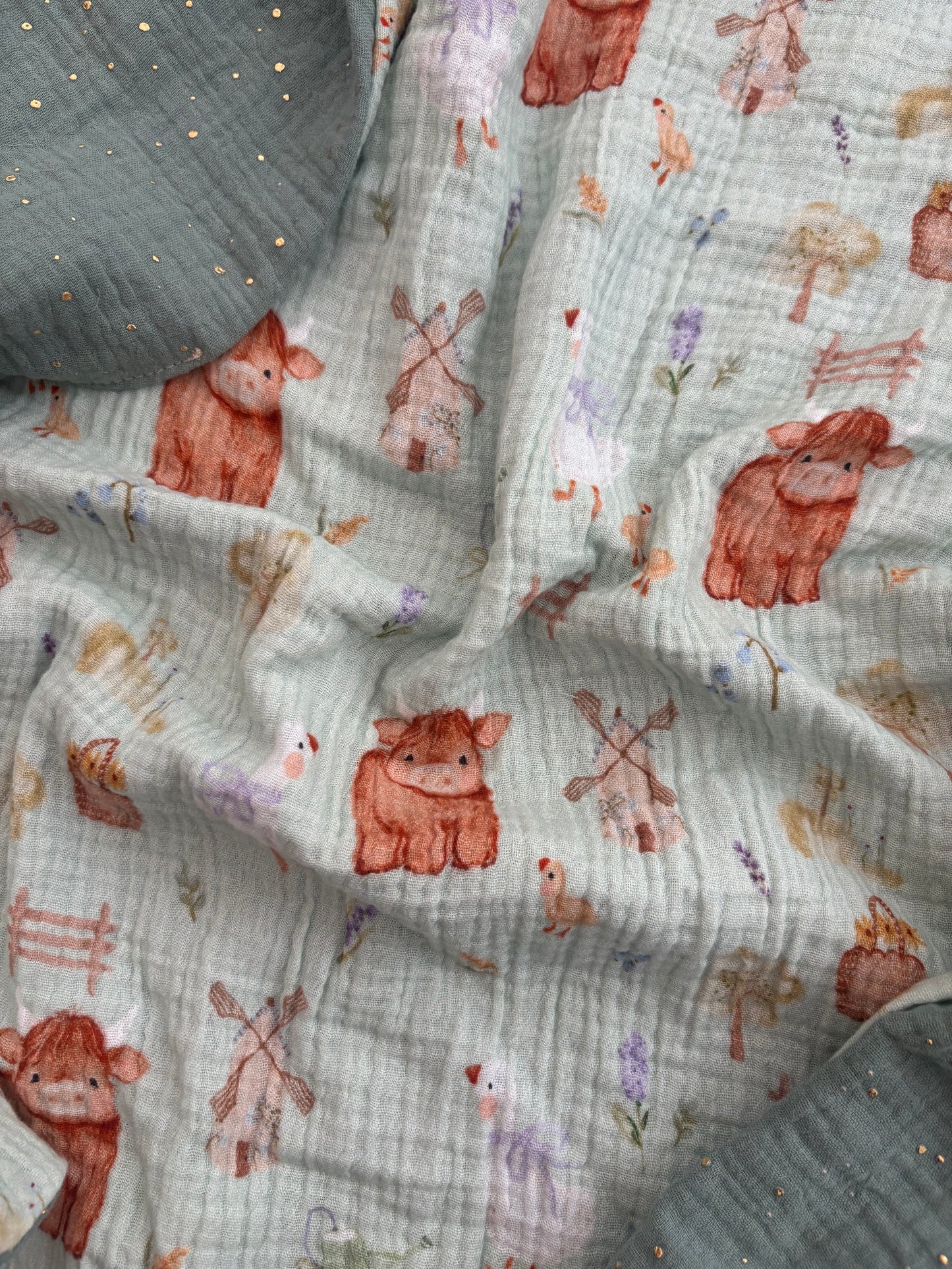 SUMMER PRE MADE DROP - DOUBLE MUSLIN BLANKETS