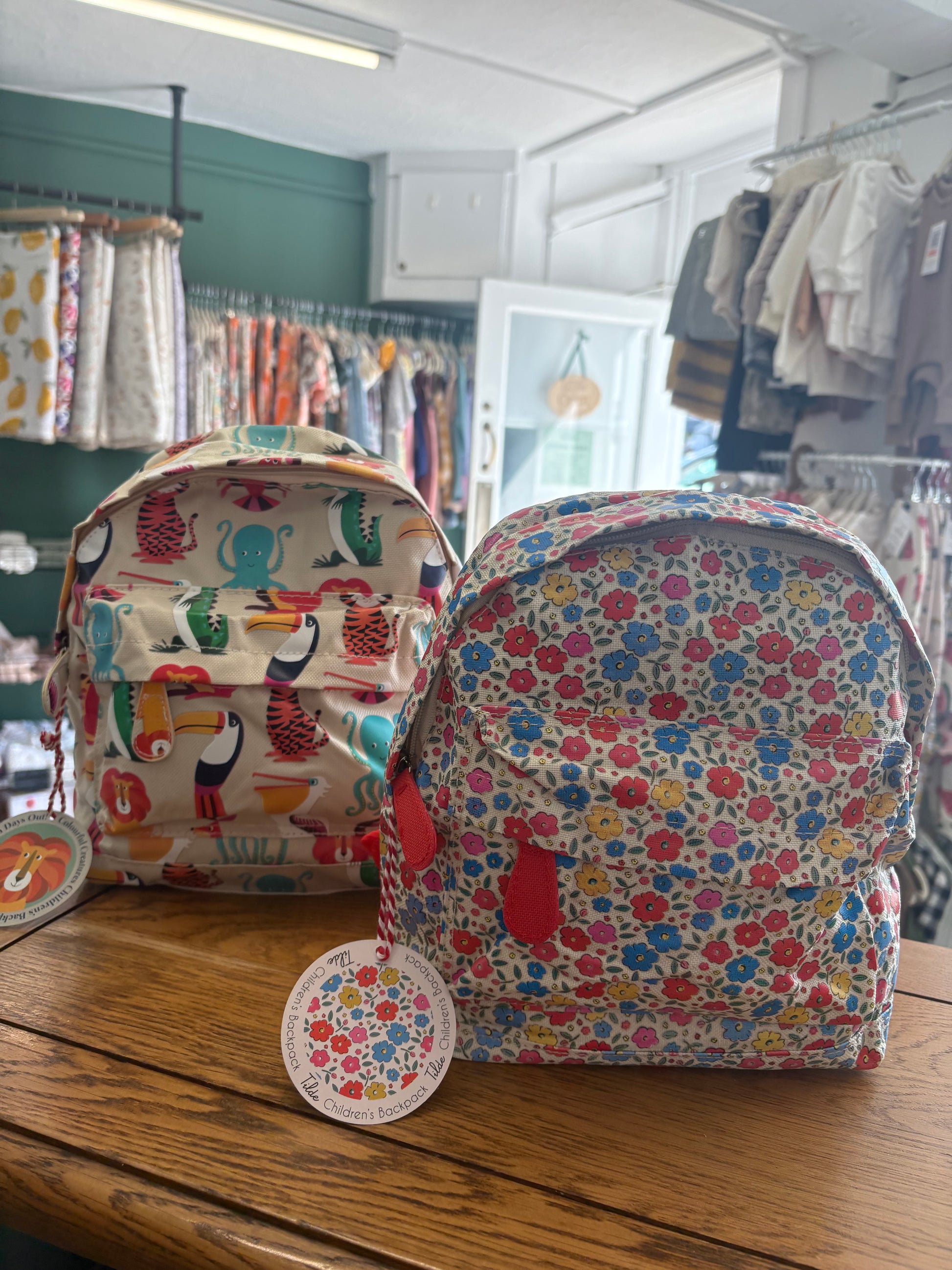 colourful creatures mini backpack MINI BACKPACK